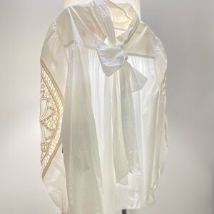 See By Chloe White Blouse with Lace Details